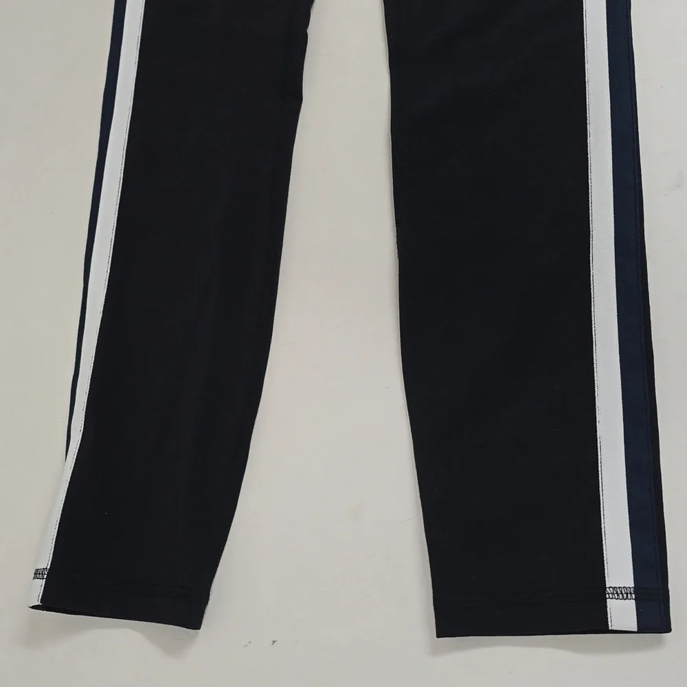 J.Crew Black Pants with White Stripe And Sweater